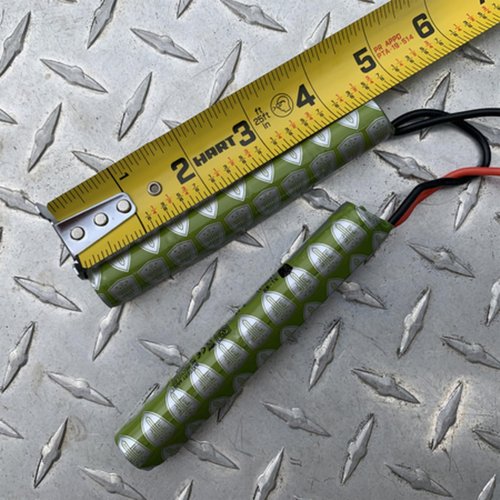 Umarex Airsoft Battery for 6mm BB Electric Airsoft Guns, 9.6V NiMH 1600 mAh, Butterfly