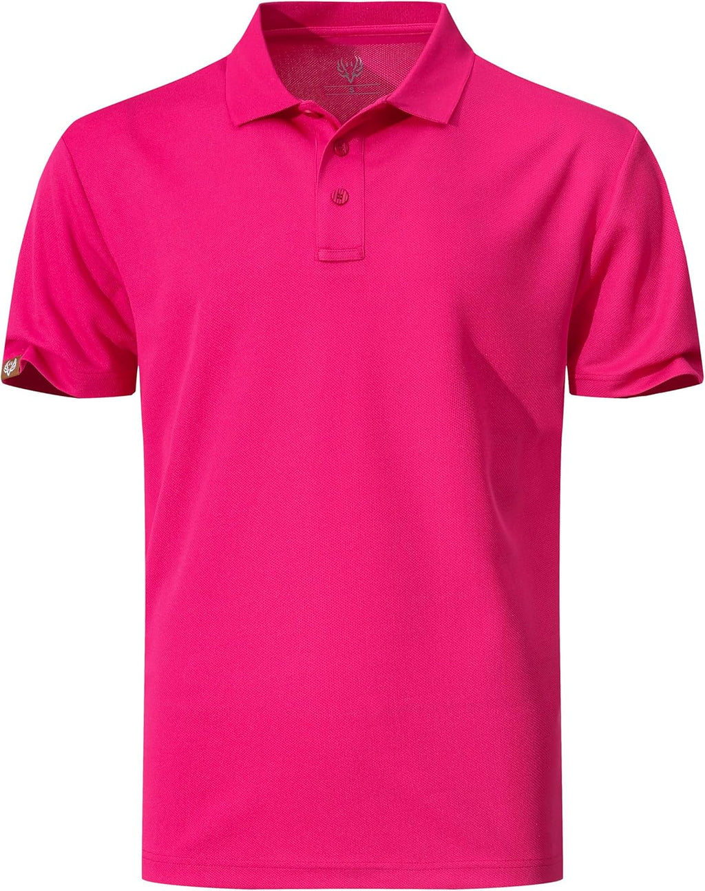 Skiennix Men's Quick-Dry Active Polo Shirt - Short Sleeve Performance for Golf & Casual Wear