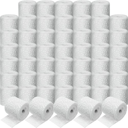 Treela Plaster Cloth Rolls Gauze Bandages Rolls Strips for Belly Casts, Scenery Molds, Mask Making, Art Projects, Body Casts, Craft Supplies(2 Inch x 177 Yard)