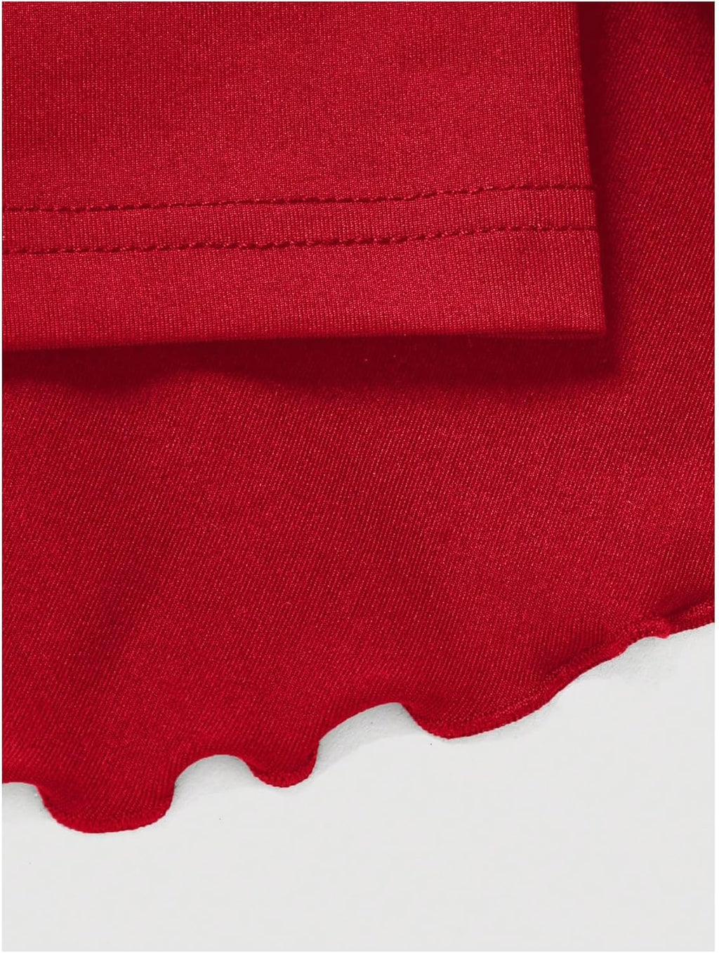Skiennix Women's Y2K Mini Ruffle Skirt - Cute Tiered Design with Shorts & Elastic Waist | Bow Tie Detail