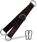 THEFITGUY Gym Multifunctional Extension Strap (Single) - for Cable Attachments, Pulley Machines, Rows - Add New Exercises and Grips to Your Workout, Heavy Duty, 5 Lengths Options