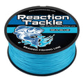 Reaction Tackle Braided Fishing Line Sea Blue 25LB 1000yd