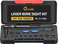 Bore Sight Laser Kit - Professional Red/Green Boresighter for 0.17 to 12GA Calibers | Perfect for Hunting Rifles & Handguns