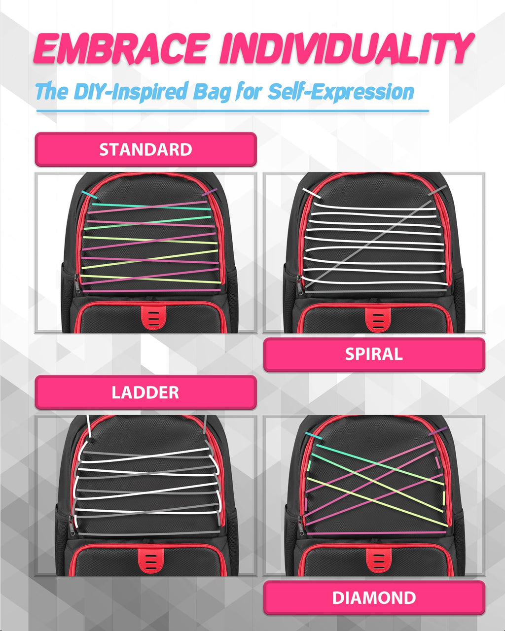 Soccer Ball Bag Backpack for Men Women with Ball & Shoes Compartment 32L Capacity Lightweight Breathable Boys Girls Basketball Bag Backpack Fit Volleyball Football Sports Travel School Gym Red Edge