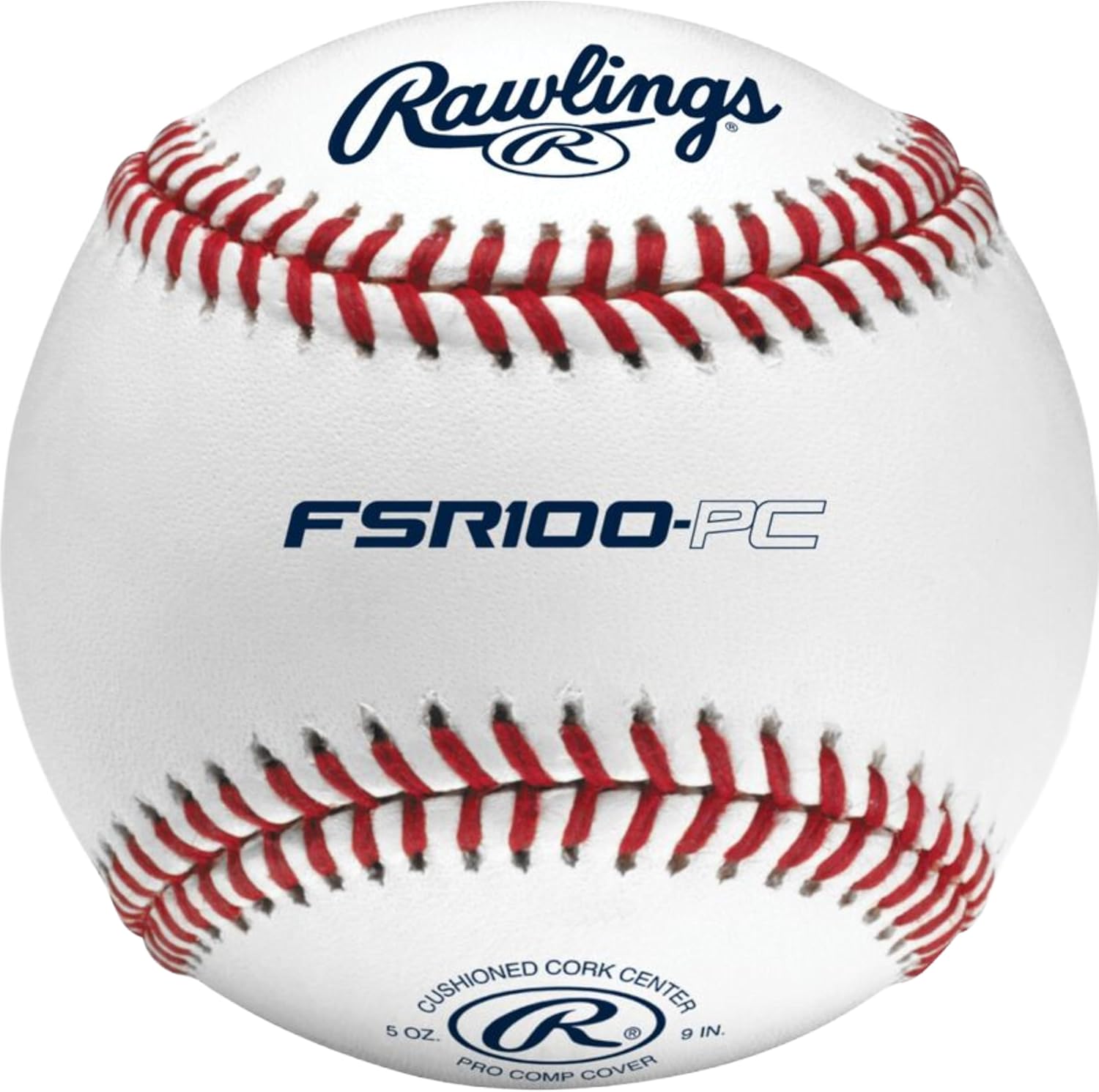 Rawlings Pro Comp Practice Baseballs - Flat & Raised Seam Options | 12 Count for Collegiate & Travel Use