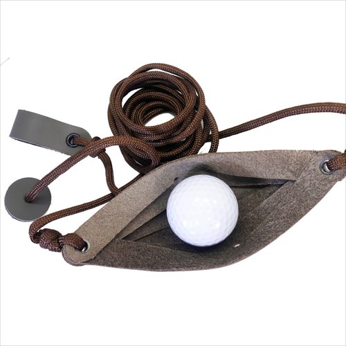 Plus Old-Fashioned Slingshot Rock Sling Tennis Ball Thrower Shepherds Sling (2packs)