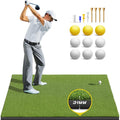 Bltend Golf Mat 31mm Thickened: 5x4ft Heavy-Duty Golf Hitting Mats Practice Indoor, Elite Dense Artificial Turf Matt Training Aid for Backyard/Garage/Driving Range/Simulators, Ideal Gifts for Men