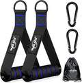 WALITO Exercise Handles - Heavy-Duty Cable Machine Attachments for Home Gym | Resistance Bands & Pilates