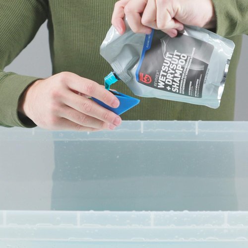 GEAR AID Wetsuit Cleaner & Conditioner - Concentrated Shampoo for Salt, Chlorine & Residue, 10 fl oz