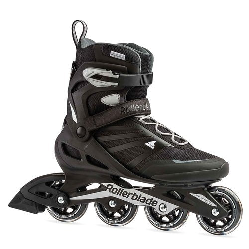 Rollerblade ZETRABLADE Skates, Adult Unisex, Black/Silver, 40 1/2