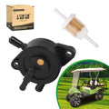 10L0L Golf Cart Fuel Pump Impulse Kit For Yamaha G16 G17 G18 G19 G20 G22 G29 1996-up with 1 × Fuel Pump and 1 × Filter OEM JN6-F4410-10-00 JN6-F4560-00-00 JN6-F4410-11-00