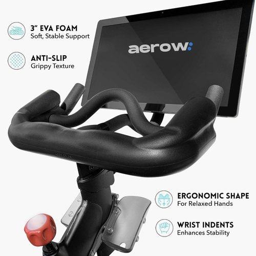 Aerow ComfortGrip Handlebar Extender - Compatible with NordicTrack, Bowflex, Schwinn Bikes