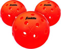 Franklin Sports X-40 Outdoor Pickleballs - Official USA Pickleball & APP Tour Regulation Size