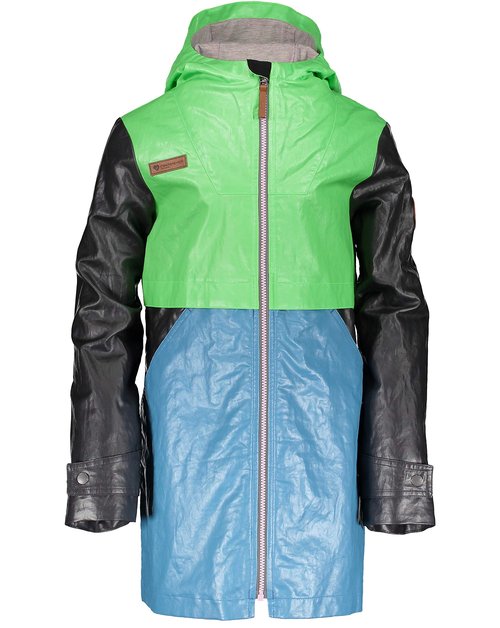Obermeyer Girls Everly Trench, Neo Mint, Medium