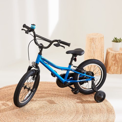 N+1 Kids Bike Bell- 360° Rotatable Cartoon Cycling Bell for Girls and Boys with Loud, Clear Ring (Blue)