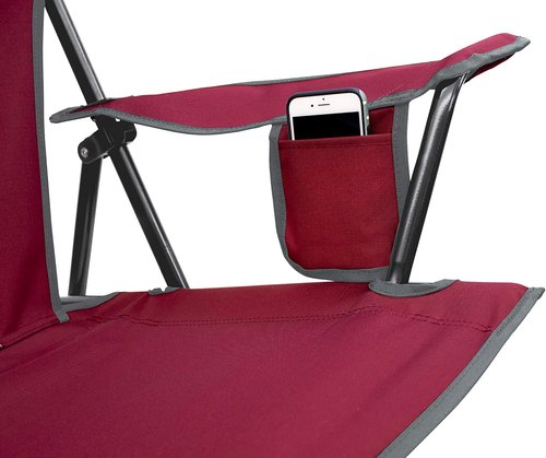 GCI Outdoor Comfort Pro Sunshade Chair - Lightweight & Portable | Cinnamon Red Color