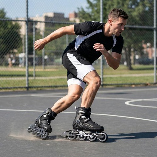 Nattork Inline Skates for Adults - Fitness Blades with Aluminum Frame & Breathable Mesh | Durable PU Wheels
