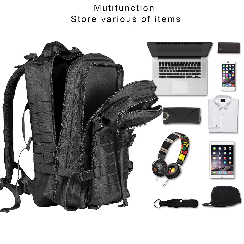Himal Military Tactical Backpack - Large Army 3 Day Assault Pack Molle Bag Rucksack,40L