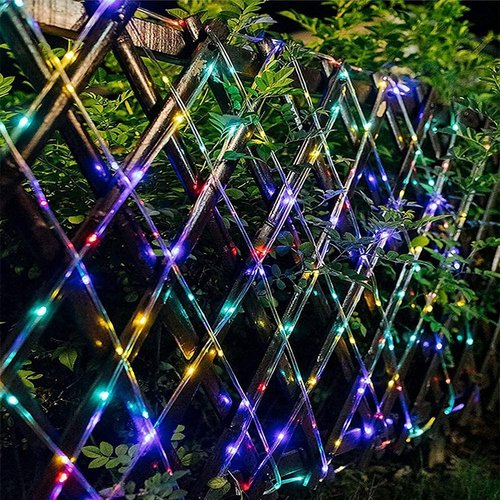 JMEXSUSS Trampoline Lights - 200 LED Waterproof Solar String Lights | 66ft, 8 Modes for Outdoor Fun