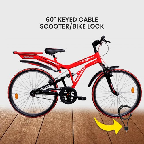 60" Keyed Cable Scooter/Bike & Gun/Rifle Lock