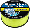 Reaction Tackle Braided Fishing Line - Pro Grade Power for Saltwater & Freshwater - High Visibility Color Braid