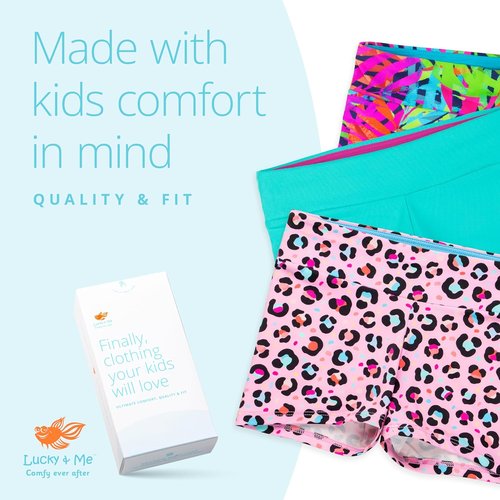 Layla Girls Dance Shorts - Comfortable Gymnastics & Dancewear for Active Kids