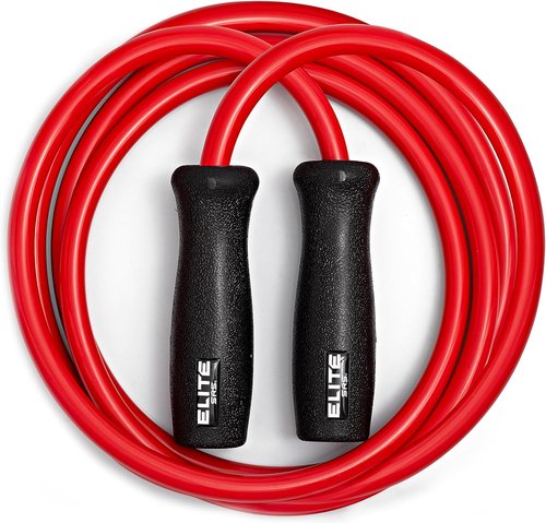 Elite Jumps Muay Thai 2.0 Weighted Jump Rope - High-Intensity Training Tool | 1.3lb Heavy PVC for MMA Workouts