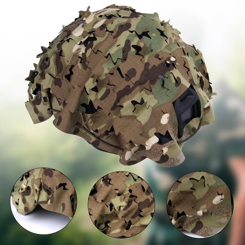 LOOGU Fast BJ Base Jump Tactical Helmet & Tactical Helmet Cover Camouflage Helmet Cover