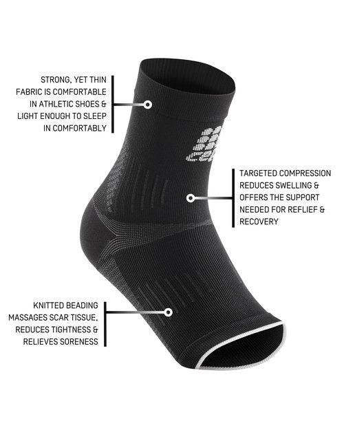 CEP Plantar Fasciitis Relief Support Sleeve, Sleeve Unisex, Pair, III