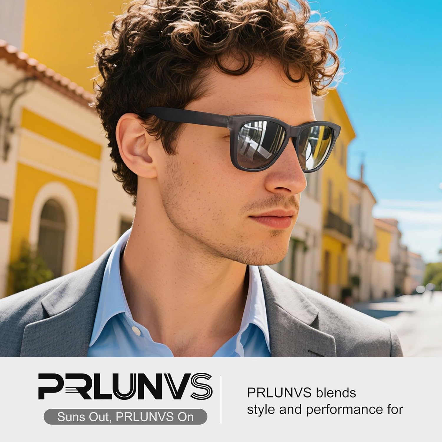 Polarized Sunglasses - Lightweight UV Protection Shades for Men & Women | Ideal for Driving & Fishing