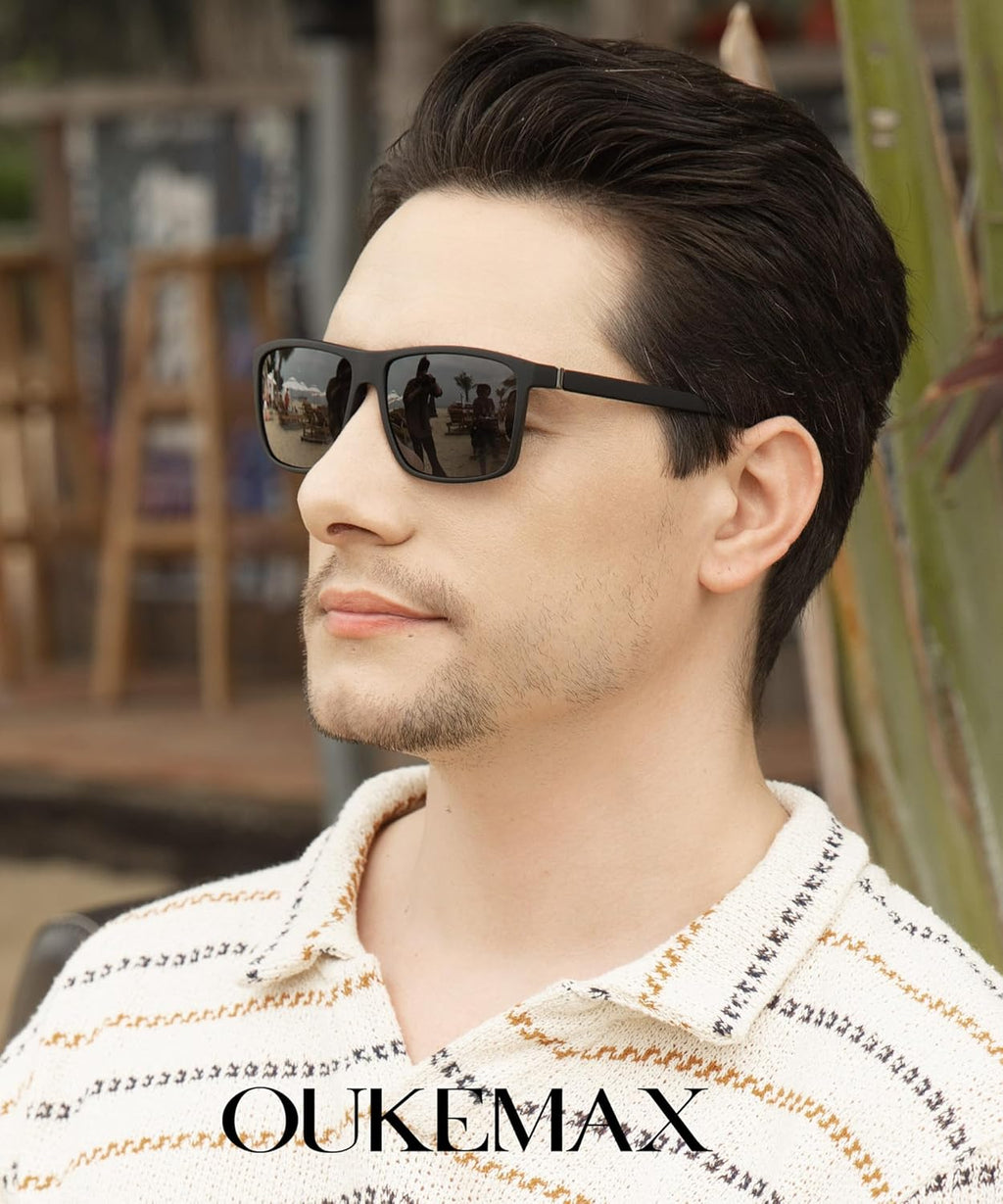 Polarized Sunglasses - UV Protection for Men & Women | 3-Pack for Driving, Sports & Fishing