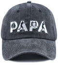 Boxing Gifts for Men, Boxing Accessories Pappy Baseball Cap, Classic Papa Hat, Christmas Fathers Day Birthday Gifts for Dad Grandpa Bro Black