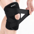 Knee Brace for Women Men Adjustable Cross Strap, Knee Braces for Meniscus Tear, Knee Pain Support with Side Stabilizers, Relieves ACL, MCL, Arthritis, Knee Pain for Patella Stability