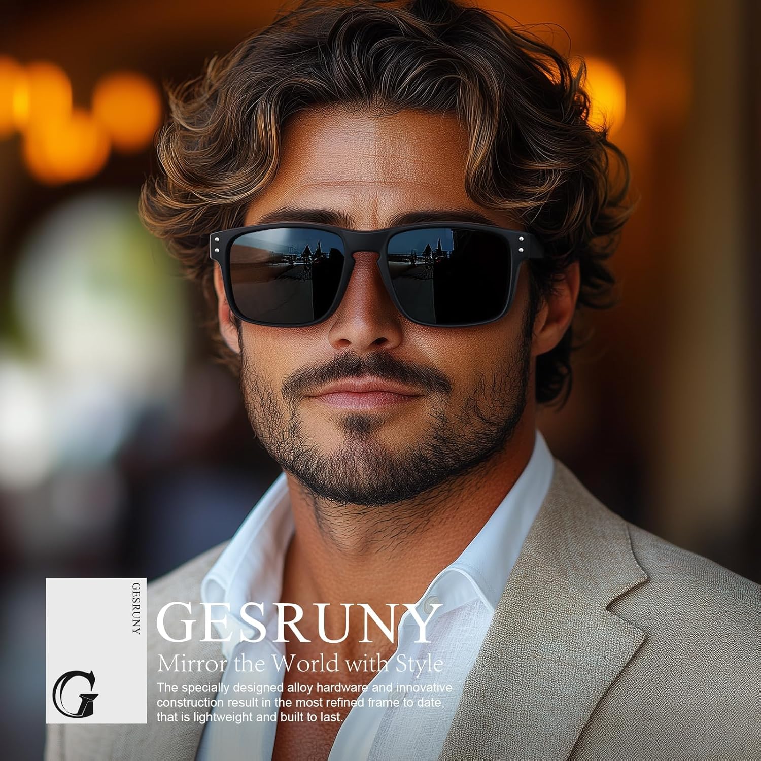 Polarized Sunglasses | Classic Sport Shades for Men & Women - UV400 Protection for Driving & Outdoor Activities