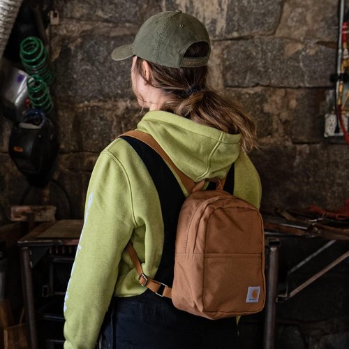 Carhartt Classic Mini Backpack - Durable, Water-Resistant Design with Adjustable Straps | Tidal Color