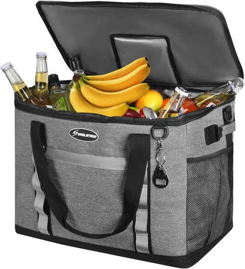 Maelstrom Collapsible Soft Cooler Bag - Leakproof & Portable Ice Chest for 35/55/75 Cans | Ideal for Beach, Camping & Road Trips