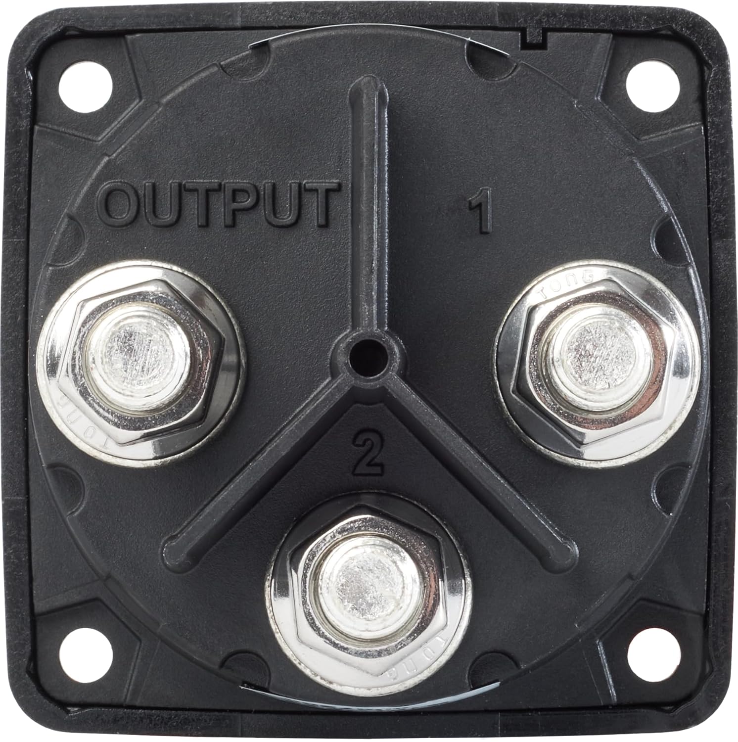 Blue Sea Systems 3-Position Mini Battery Switch - Durable Black Design | Model 6008200 m-Series