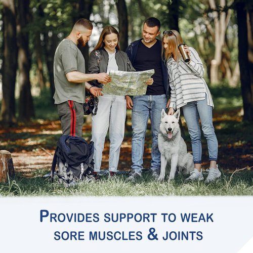 Degasa Elastic Bandage Wrap - Comfortable Support for Ankle, Knee, Wrist & Leg Sprains | 3” W x 5.4 Yards