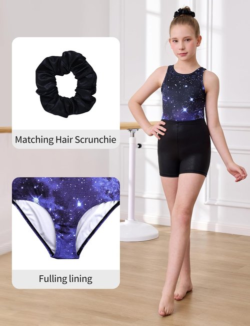 BeautyIn Gymnastics Leotards for Girls - Stylish Dance Unitards & Activewear Outfits