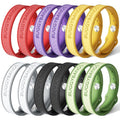 BuggyBands Mosquito Repellent Bracelets,12 Pack Silicone Mosquito Repellent Bands with DEET Free, Natural & Waterproof Bug Wristbands for Kids and Adults, Outdoor Traveling Protection
