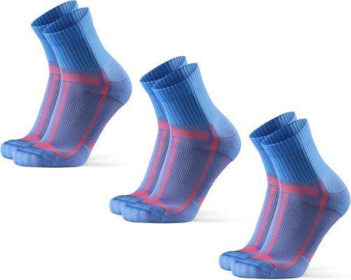 DANISH ENDURANCE Ultra-Comfort Quarter Running Socks - Performance for Men & Women | 3 or 5 Pack