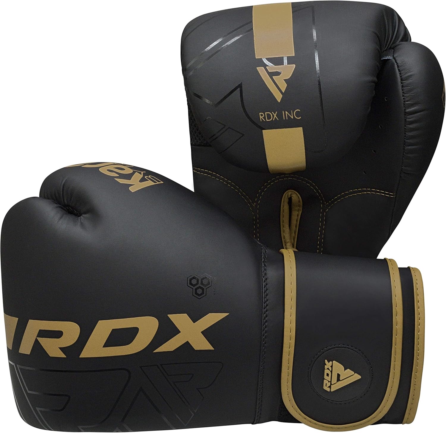 RDX Boxing Gloves - Pro Training & Sparring Gear | Maya Hide Leather, Ventilated Palm, 8-18 Oz Sizes