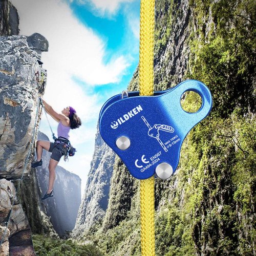 WILDKEN Climbing Ascender/Rope Protector Rope Protector Sleeve Fall Protection Belay Device Climbing Rope Grab
