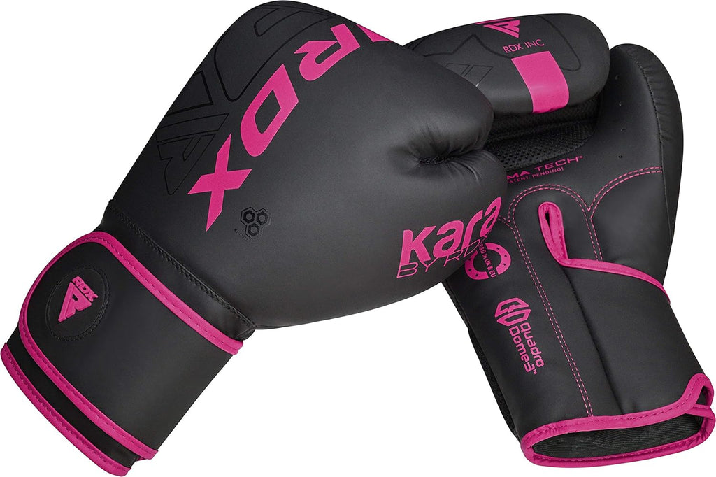 RDX Boxing Gloves - Pro Training & Sparring | Maya Hide Leather for Muay Thai & MMA | Ventilated Palm, 8-18 Oz Options