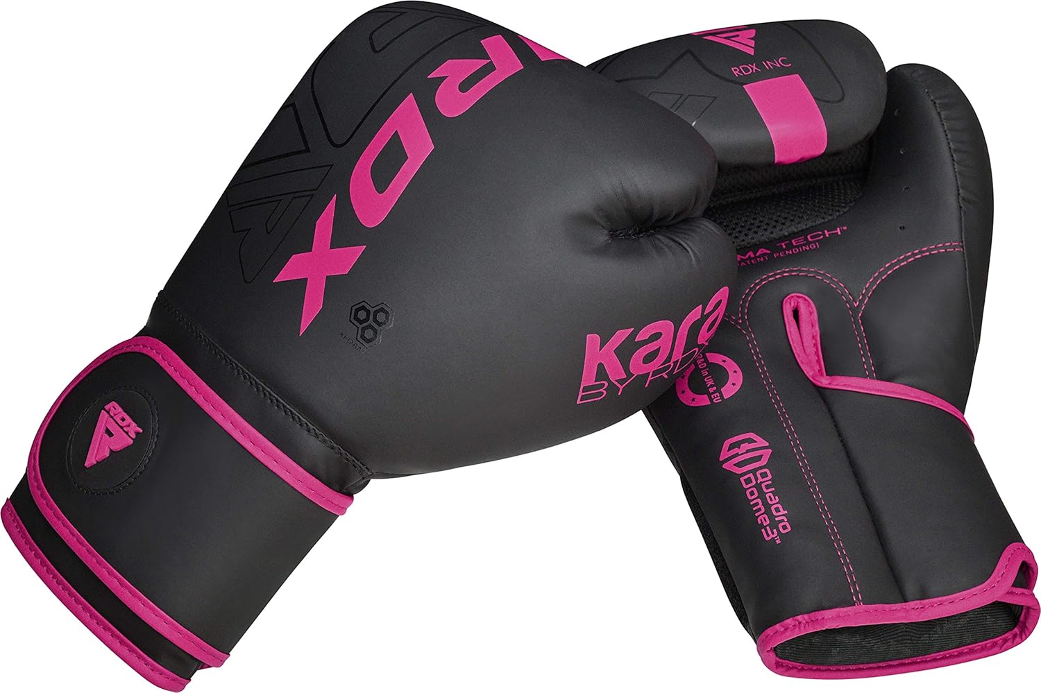 RDX Boxing Gloves - Pro Training & Sparring | Maya Hide Leather for Muay Thai & MMA | Ventilated Palm, 8-18 Oz Options