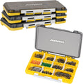 QualyQualy Fishing Tackle Box - Small Organizer with Removable Dividers | 2-in-1 Mini Hook Storage