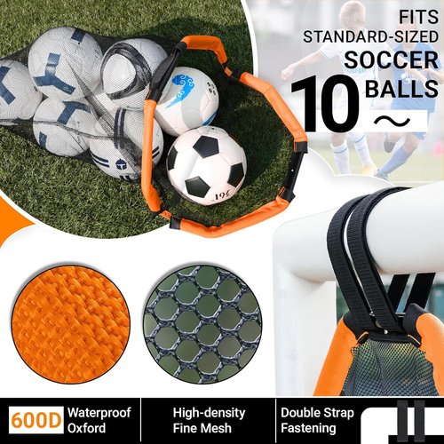 Dimples Excel Soccer Goal Target Net - 3 in 1 Practice System for Skill Development