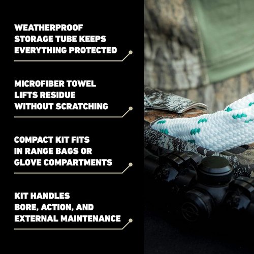 Mossy Oak CLP Shotgun Combo Kit - All-Inclusive Shotgun Maintenance Kit - Gun Cleaning Kit - with Bore Brush, CLP Pump Sprayer, Nylon Brush & Microfiber Towel