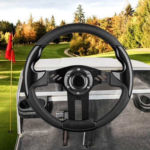 Club Car DS Steering Wheel Adapter and Golf Cart Steering Wheel