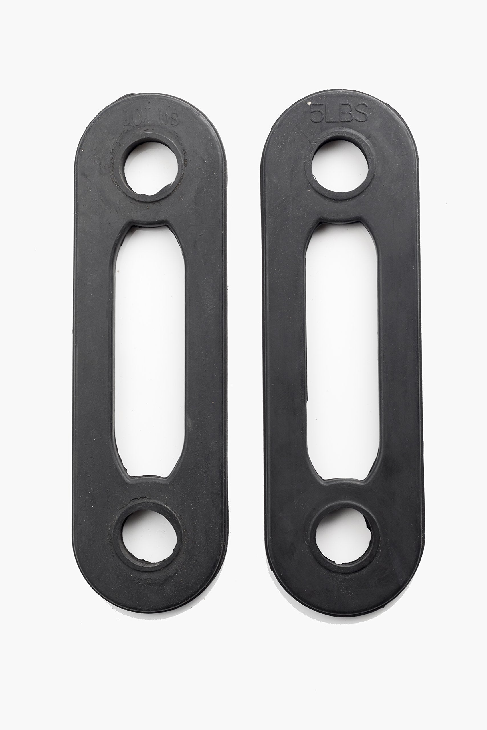 Resistance Bands Weight Straps 85lb Set, Four Pairs: (2) 2.5lb, (2) 5lb, (2) 10lb, (2) 25lb for Body by Jake